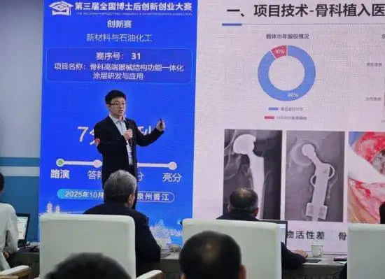 医疗展 金奖！吉林大学李瑞延团队凭借“骨科涂层黑科技”惊艳全国